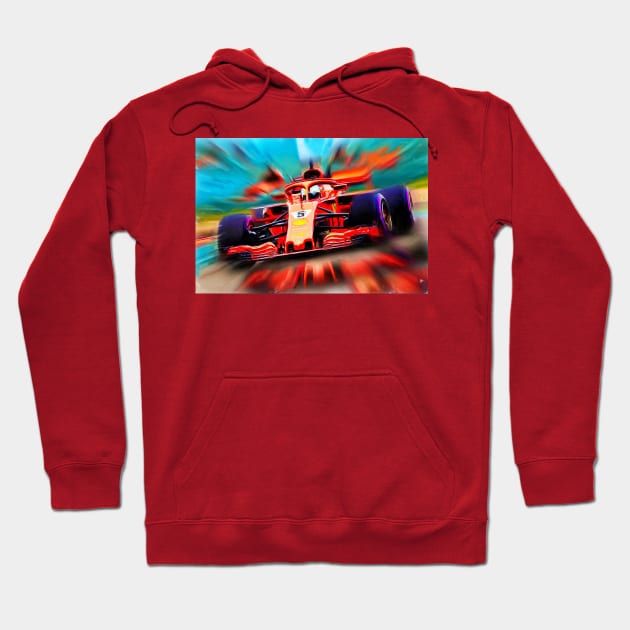 Vettel Hoodie by DeVerviers